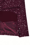 2 Piece Glitter Black Shawl Lapel Slim Fit Men's Suits