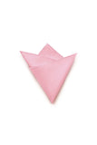 Black Satin Pocket Square