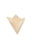 Black Satin Pocket Square