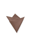 Black Satin Pocket Square