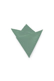 Black Satin Pocket Square