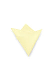 Black Satin Pocket Square