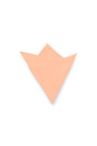 Black Satin Pocket Square