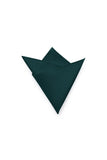 Black Satin Pocket Square