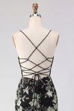 Yellow Sheer Corset Bodycon Sequin Cocktail Dress with Lace Up Back