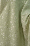 Sage A Line Floral Bowed Long Bridesmaid Dress with Slit