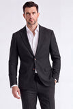 2 Piece Beige Single Breasted Notched Lapel Men's Work Suits