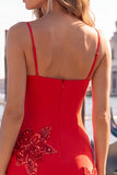 Black Bodycon Spaghetti Straps Short Cocktail Party Dress with Sequins