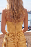 Pink Beaded Bodycon Corset Ruched Fringed Short Cocktail Dress with Sash