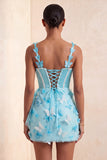 Blush Corset Bodycon Sequin Party Dress with Pearls