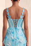 Blush Corset Bodycon Sequin Party Dress with Pearls