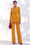 Vintage Acacia Fitted Notched Lapel Long Sleeves Women Suits