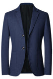 Notch Lapel Brown Single Breasted Men's Prom Blazer
