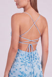 Pink Floral Bodycon Sequins Beaded Short Cocktail Dress with Lace Up Back