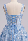 Apricot A-Line Sweetheart Floral Short Homecoming Dress with Sequins