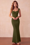 Mermaid Black Sweetheart Long Wedding Guest Dress