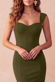 Mermaid Black Sweetheart Long Wedding Guest Dress