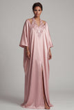 Champagne Halter Sheath Sequins Mother Of the Bride Dress with Slit