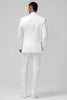 Load image into Gallery viewer, White Peak Lapel Double Breasted 2 Pieces Men&#39;s Suits