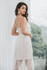Load image into Gallery viewer, Spaghetti Straps Lace White Graduation Dress