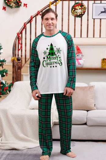 Plaid Matching Family Christmas Pajamas Sets