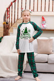 Plaid Matching Family Christmas Pajamas Sets