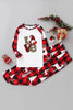 Load image into Gallery viewer, Plaid Printed Family Christmas Pajamas
