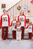 Load image into Gallery viewer, Matching Family Christmas Red Plaid Pajamas