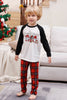 Load image into Gallery viewer, Long Sleeves Plaid Family Christmas Pajamas