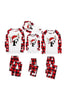 Load image into Gallery viewer, Christmas Printed Red and White Family Matching Pajamas Set