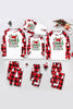 Load image into Gallery viewer, Red and White Christmas Printed Family Pajamas Set