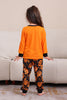 Load image into Gallery viewer, Pumpkin Print Orange Halloween Family Pajamas Set