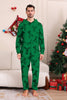 Load image into Gallery viewer, Elk Print Red Matching Christmas One Piece Pajamas