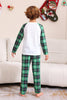 Load image into Gallery viewer, Green and White Merry Christmas Family Pajama Sets