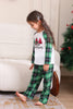 Load image into Gallery viewer, Green and White Merry Christmas Family Pajama Sets