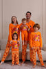 Load image into Gallery viewer, Halloween Orange Pumpkin Family Pajama Set