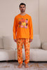 Load image into Gallery viewer, Halloween Orange Pumpkin Family Pajama Set