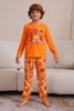 Load image into Gallery viewer, Halloween Orange Pumpkin Family Pajama Set