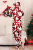 Load image into Gallery viewer, Burgundy Bear Family Pajama Set