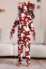 Load image into Gallery viewer, Burgundy Bear Family Pajama Set