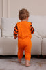 Load image into Gallery viewer, Orange Halloween Family Matching Pajama Set