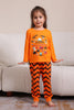 Load image into Gallery viewer, Orange Halloween Family Matching Pajama Set