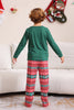 Load image into Gallery viewer, Dark Green Christmas Family Matching Pajamas Set