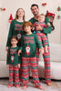 Load image into Gallery viewer, Dark Green Christmas Family Matching Pajamas Set