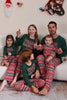 Load image into Gallery viewer, Dark Green Christmas Family Matching Pajamas Set