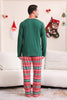 Load image into Gallery viewer, Dark Green Christmas Family Matching Pajamas Set