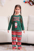 Load image into Gallery viewer, Dark Green Christmas Family Matching Pajamas Set