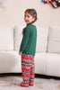 Load image into Gallery viewer, Dark Green Christmas Family Matching Pajamas Set