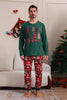 Load image into Gallery viewer, Dark Green Merry Christmas Family Pajama Set