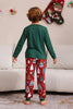 Load image into Gallery viewer, Dark Green Merry Christmas Family Pajama Set